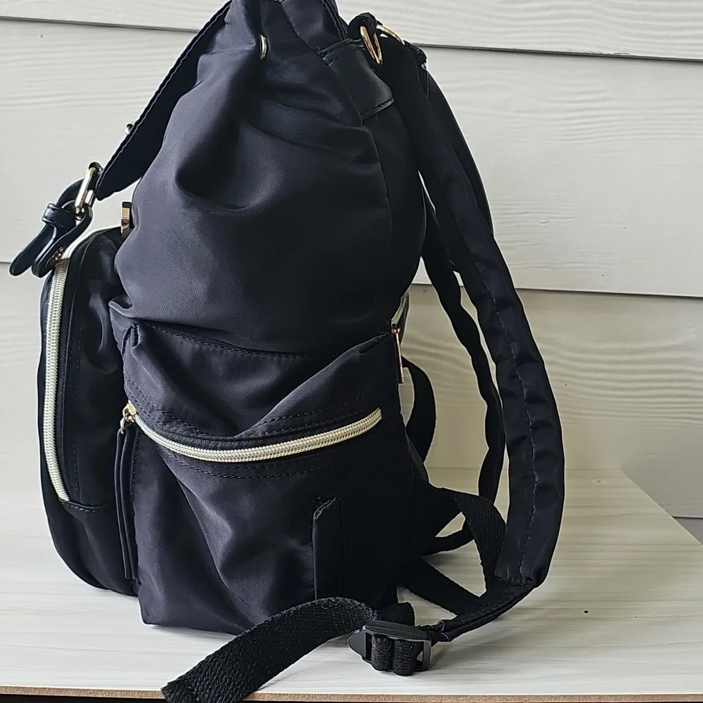 Stylish Black Baby Bag Tote - Versatile Women’s Bag